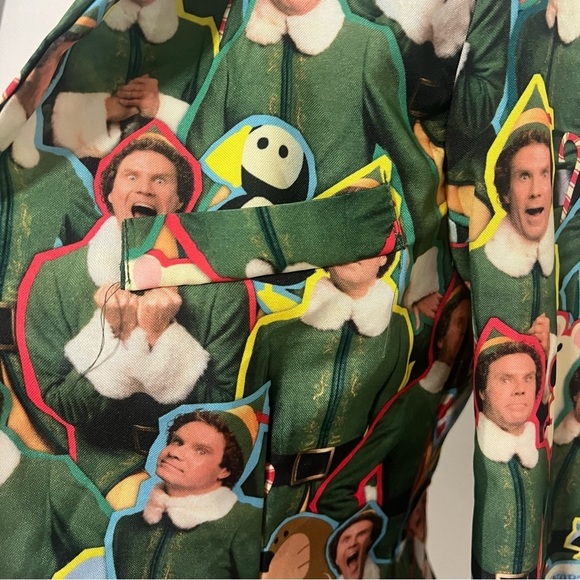 Suitmeister Buddy The Elf Holiday Christmas Blazer Small 34-36 Multicolor Unique - Picture 8 of 16